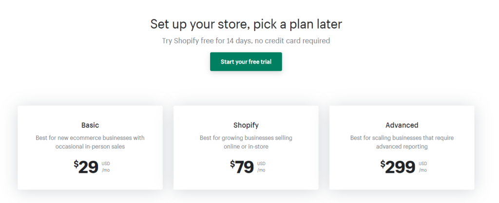 Pricing Structure - WooCommerce vs Shopify