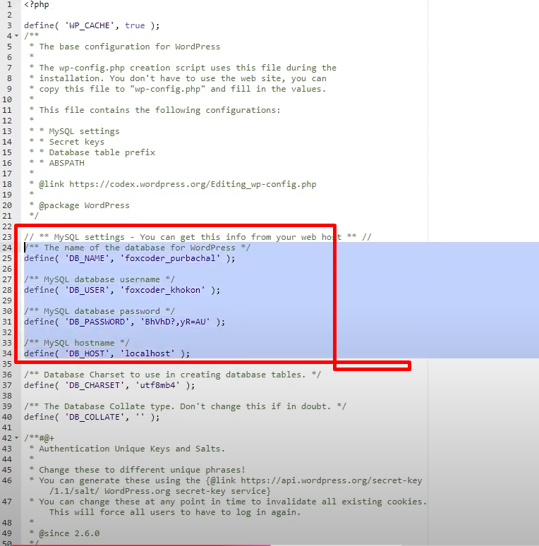 WP Config Edit